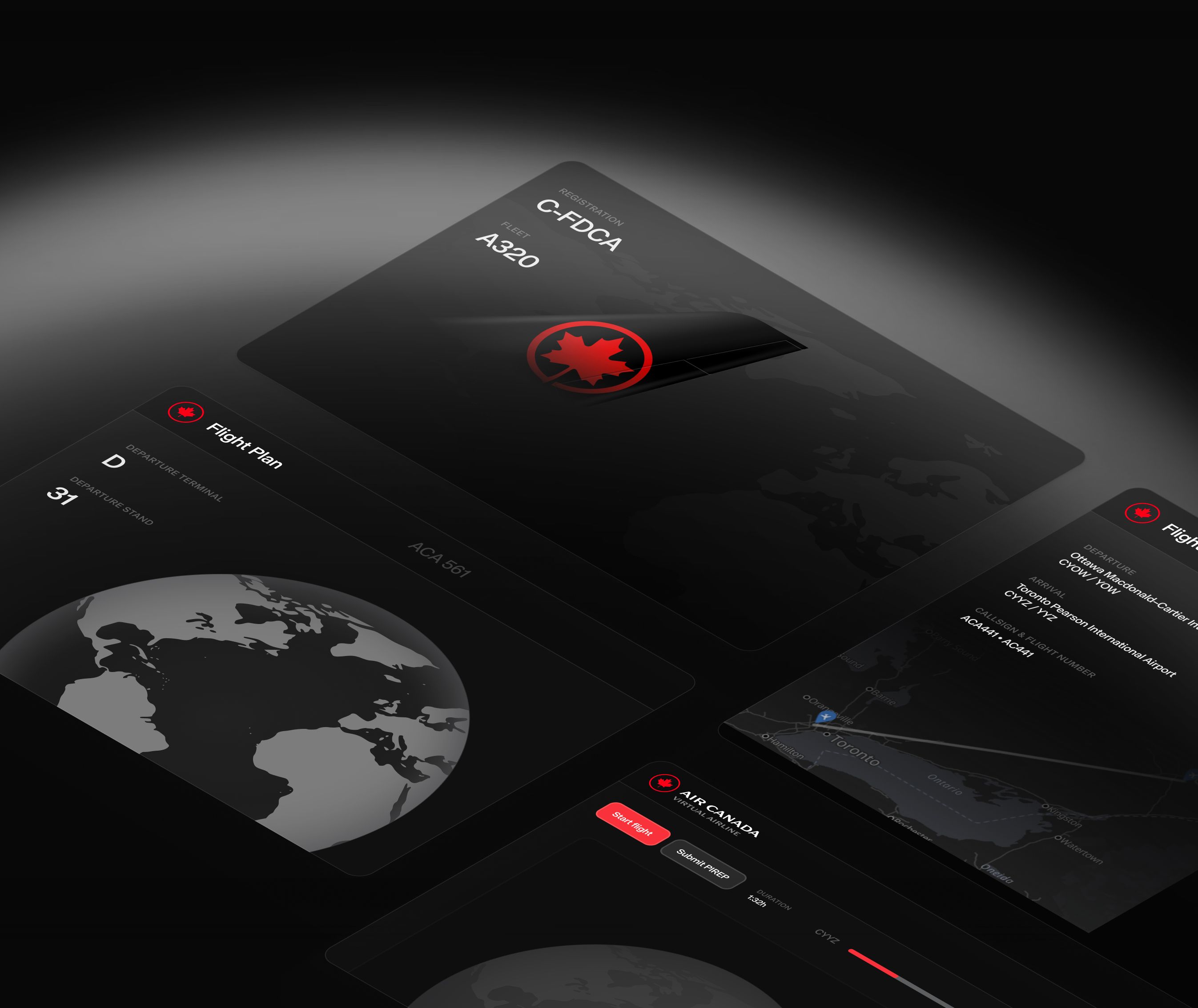 Virtual Air Canada Portal